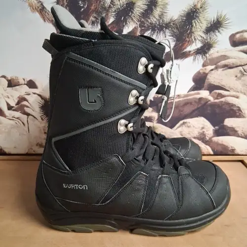 Burton Moto Snowboard Boots Mens Size 10.5 Black