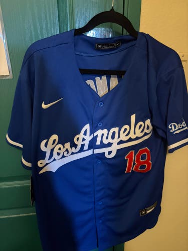 Blue Small Men's Nike Jersey (New) Yamamoto