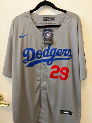 Gray XXXL Men's Nike Jersey (New) Skubal