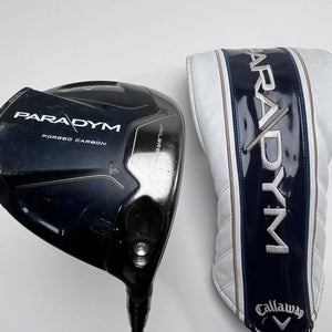Callaway Paradym Driver 9* Mitsubishi Chemical Kai'li White 60S Stiff RH HC