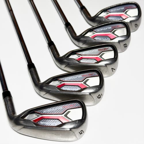 Taylormade Aeroburner HL Iron Set 5-9 Right Handed Regular Flex Steel Shaft