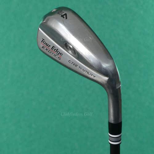 Tour Edge Exotics C722 Ti-Utility 22 4 Iron Recoil Black F3 Graphite Regular