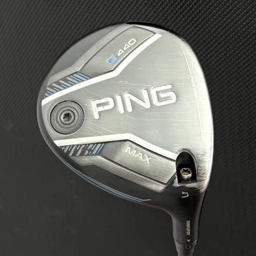 PING G440 MAX 5 WOOD (19 DEGREE) + HEADCOVER
