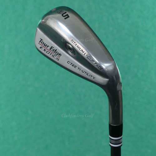 Tour Edge Exotics C722 Ti-Utility 25 5 Iron Recoil Black F3 Graphite Regular
