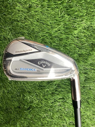 Callaway Paradym Ai Smoke HL Single 7 Iron With Cypher 5.5 Regular Graphite NEW