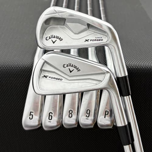 CALLAWAY X FORGED MAX/X FORGED 2025 COMBO IRON SET 4-P