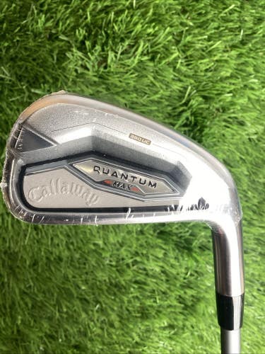 Callaway Quantum Max Single 7 Iron With Denali 5.5 Regular Graphite Shaft NEW