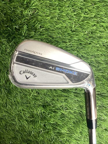 Callaway Paradym Ai Smoke Single 7 Iron With Elevate Regular Steel Shaft NEW