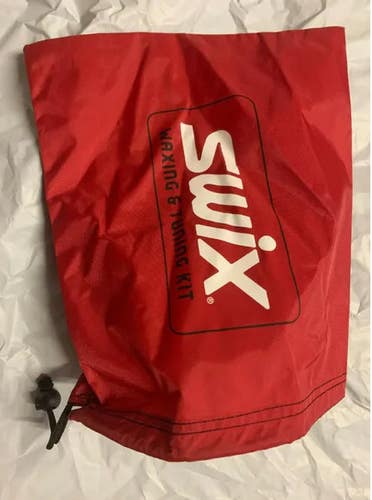 Swix empty red bag pouch for tuning tools SWIX NEW