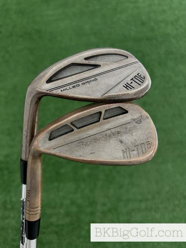 LH Taylormade MG Hi Toe Copper 2 Wedge Set (54 & 58 Degrees)