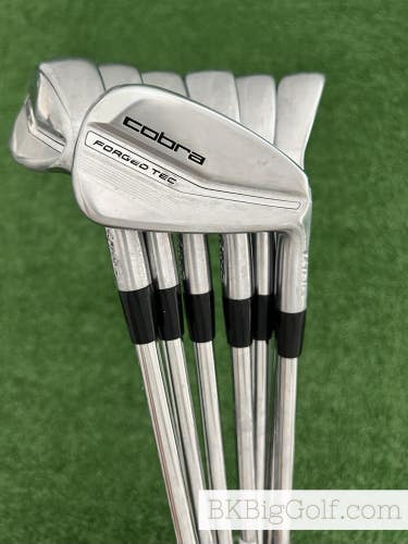Cobra King Forged Tec 23 Iron Set 5-G / KBS $-Taper Lite 105 Stiff
