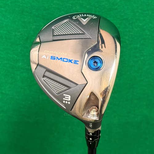 Callaway Paradym Ai Smoke Triple Diamond 15 Fairway Wood 3 Kai'li FW 75X-Stiff