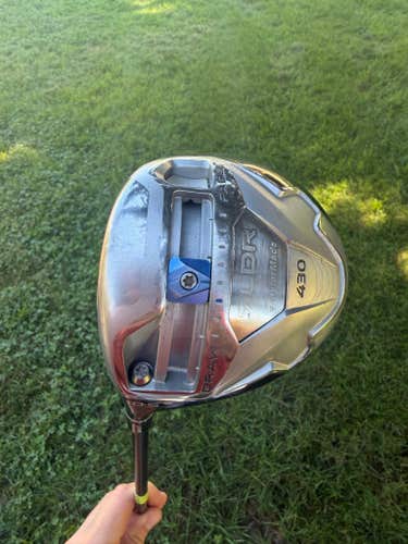 TaylorMade SLDR 430 Driver 10.5 Speeder 65 Stiff Flex Lefty 45" NICE