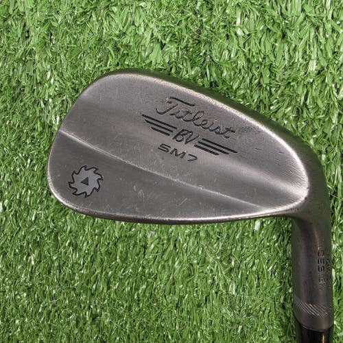 Titleist BV Vokey SM7 48 10F Pitching Wedge 10 Bounce F Grind Black Raw RH 36"