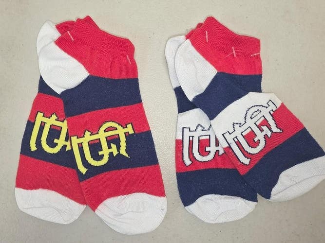 ST3 Womens MLB ST LOUIS CARDINALS Lot of 2 Pair Socks NEW