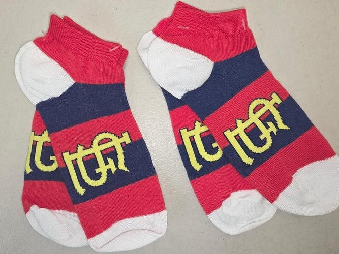 ST4 Womens MLB ST LOUIS CARDINALS Lot of 2 Pair Socks NEW