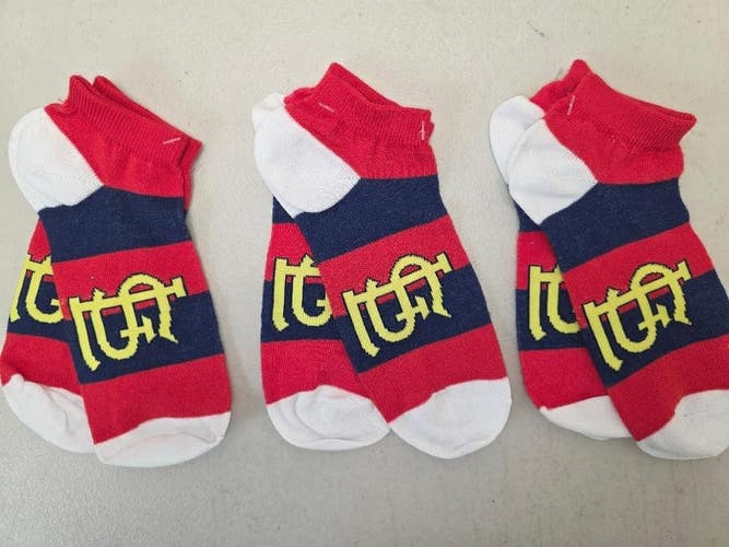 ST5 Womens MLB ST LOUIS CARDINALS Lot of 3 Pair Socks NEW