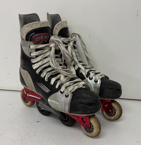 Bauer Vapor Roller Hockey Skates TUUK Shock Rocker Comp Chassis US Men's 9.5