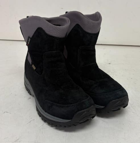 Merrell Tundra Thinsulate Insulated Waterproof Black Suede Boots US 7 EU 37.5
