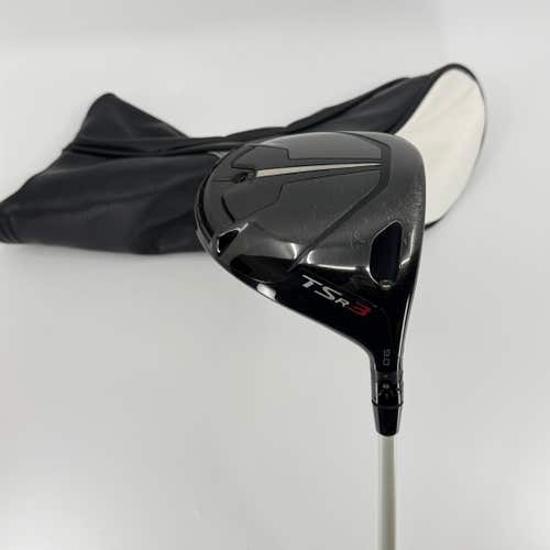 Titleist TSR3 9* Driver RH Graphite Design Tour AD HD Stiff 45 1/4" Used