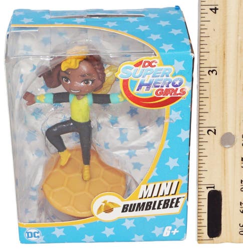 Vintage Bumblebee 2.5" Mini Action Toy - DC Super Hero Girls Doll Figure 2016