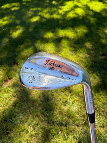 Titleist Vokey SM6 Tour Chrome Lob Wedge 60 / 12 Wedge Flex 35.25"