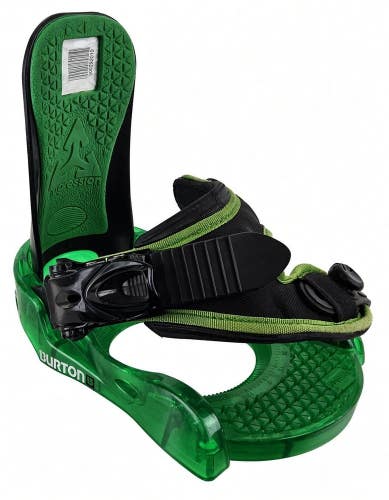 Used $150 Kids Burton Progression Snowboard Bindings Size XS Kids 1-4 w/Hardware