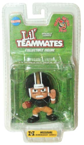 Lil Teammates Missouri Tiger Running Back - 2.5" College Football Toy Figure