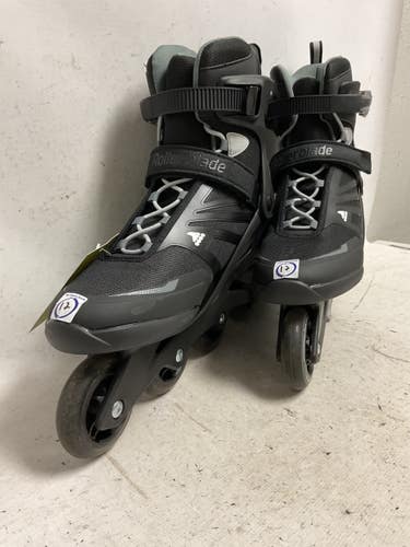 Used Rollerblade ZETRABLADE Senior Rec Fitness Skates Black Senior 12 11855-S000209747