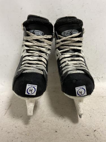 Used CCM BLACK STORM Intermediate Hockey Skate Intermediate 4.0 11855-S000209754