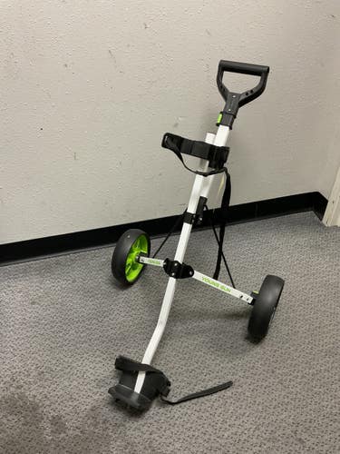 Used Young Gun JR PULL CART Golf Cart White 2 Wheel 11855-S000209770