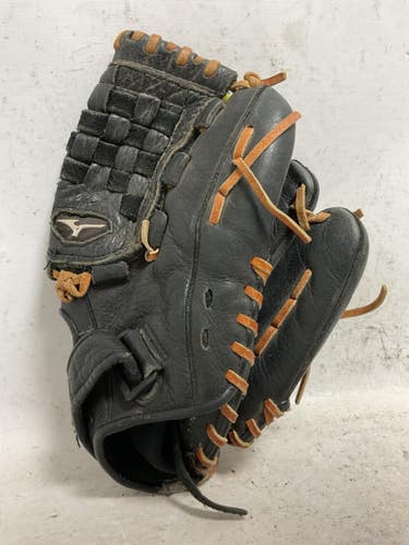 Used Mizuno GPL 1150D2 BB/SB Glove RH Throw Black 11 1/2" 11855-S000209650