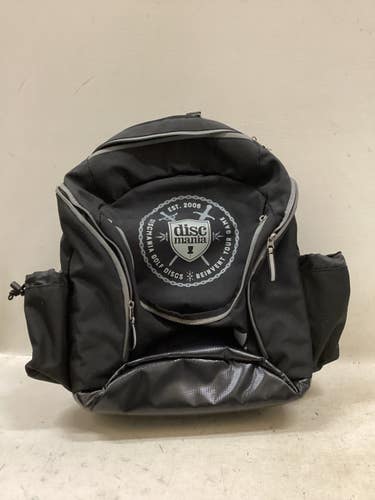 Used Discmania Disc Golf Backpack Black 11725-S000507517