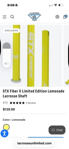 Adult STX Fiber X Shaft (Used)
