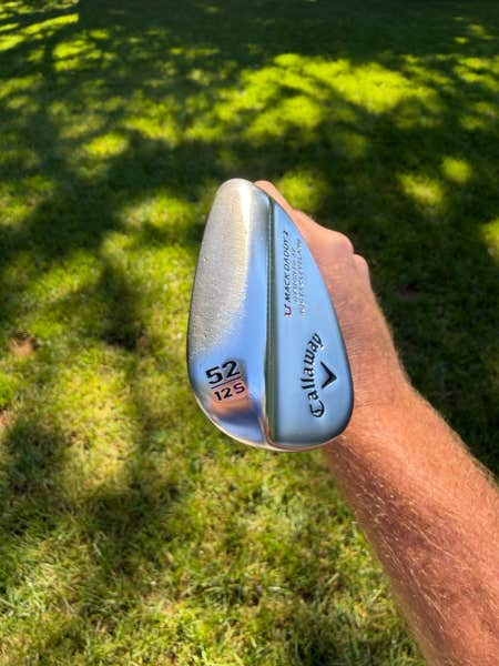 Callaway Mack Daddy 2 Chrome Gap Wedge 52 / 12 Recoil ZT9 Regular