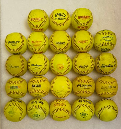 Softball 23 pack 12" (Used)