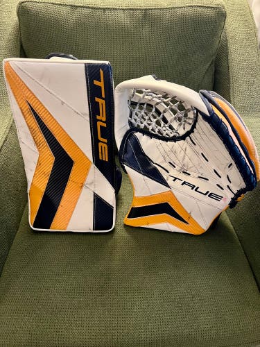 True Pro Stock Glove and Blocker