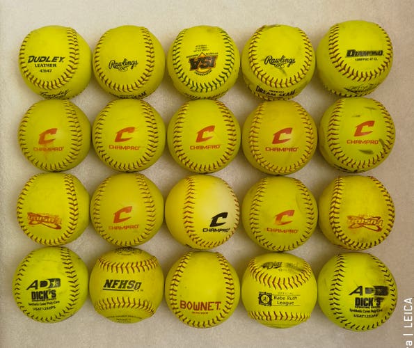 Softball 20 pack 12" (Used)