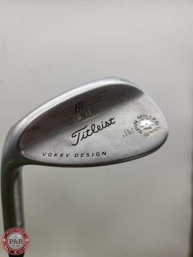 LEFTY 2011 TITLEIST VOKEY SM4 CHROME WEDGE 56* WEDGEFLEX VOKEY STOCK 35" FAIR