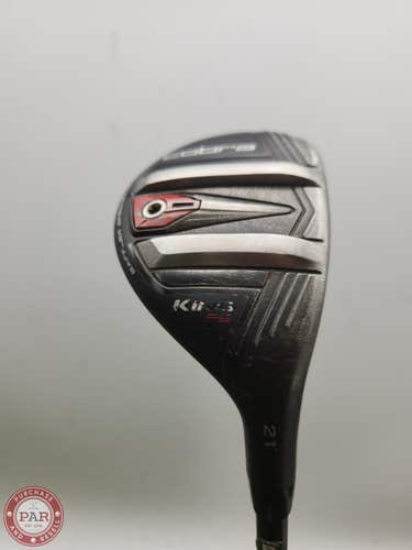 2019 COBRA KING F9 SPEEDBACK 4 HYBRID 21* REG FUJI ATMOS BLACK 7 +HC GOOD