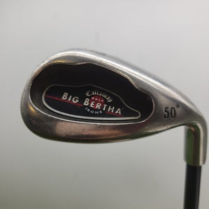 2004 CALLAWAY BIG BERTHA GAP WEDGE 50* REG CALLAWAY RCH 75 35" GOOD