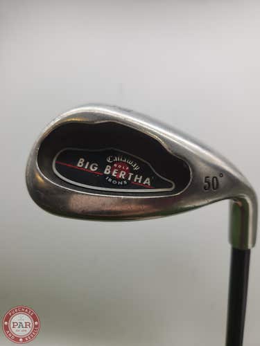 2004 CALLAWAY BIG BERTHA GAP WEDGE 50* REG CALLAWAY RCH 75 35" GOOD
