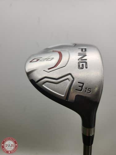 2011 PING G20 3 WOOD 15* REG PING TFC 169F GOOD