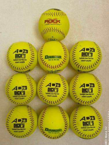 Softball 10 pack 12" (New)