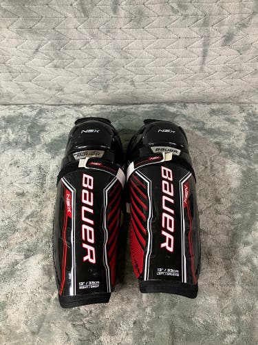 Senior Bauer NSX Shin Pads 13" (Used)