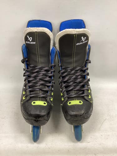 Used Bauer BAUER XR Roller Hockey Skates Black Senior 9 11851-S000053792