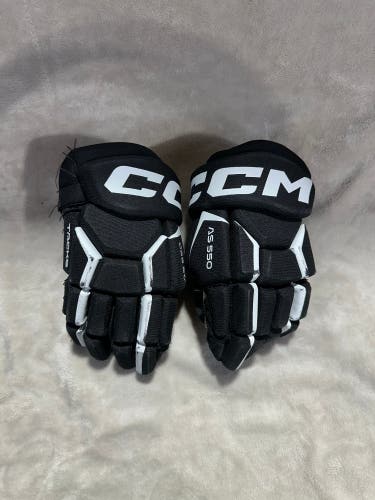 Black Intermediate CCM AS580 Gloves 12" (Used)