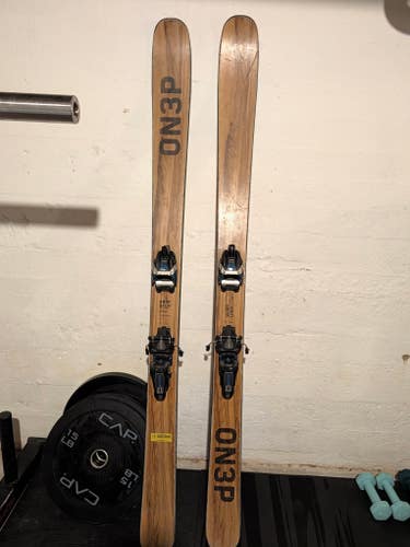 ON3P 184 cm Powder Wrenegade 108 Ti Skis With Marker Duke PT16(Used)
