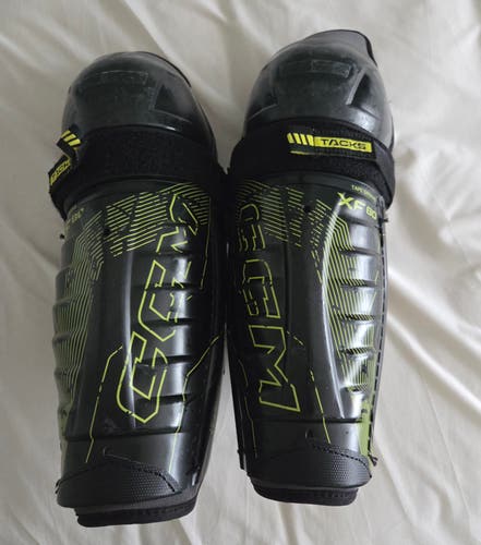 Junior CCM XF80 12" Shin Pads (Used)