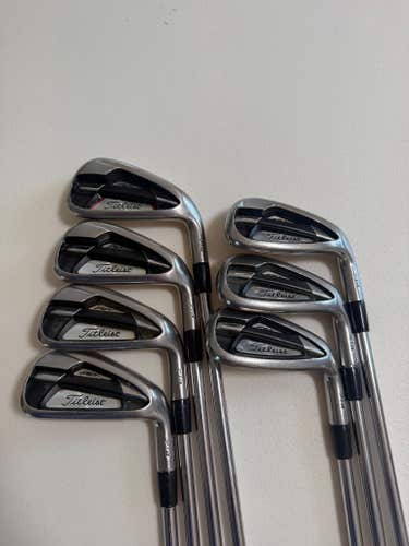 Titleist 714 AP1 Iron Set 4-PW XP95 R300 Regular Flex NICE